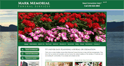 Desktop Screenshot of markmemorial.com